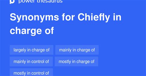 synonym for chiefly|mostly thesaurus.